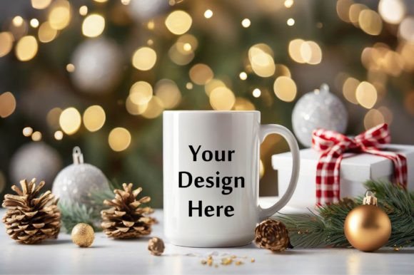 Download Christmas White Mug Mockup - White mug mockup Collection