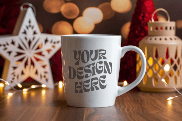 Download Christmas 11oz White Mug Mockup 28 - White mug mockup Collection