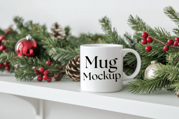 Download Christmas White Mug Mockup - White mug mockup Collection