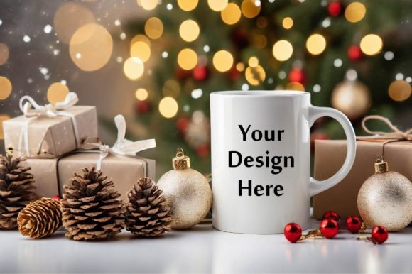 Download Christmas White Mug Mockup - White mug mockup Collection