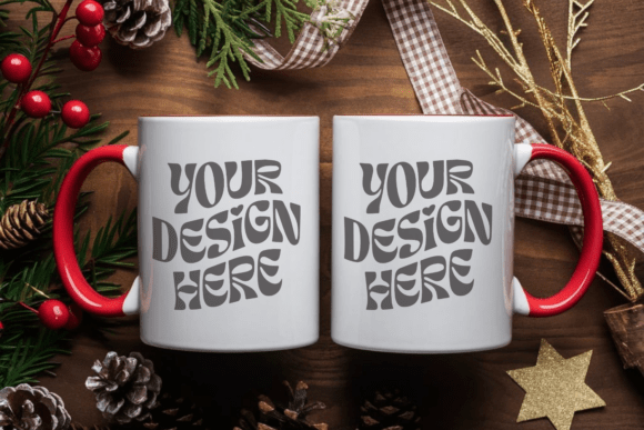Download Christmas 11oz White Mug Mockup 29 - White mug mockup Collection