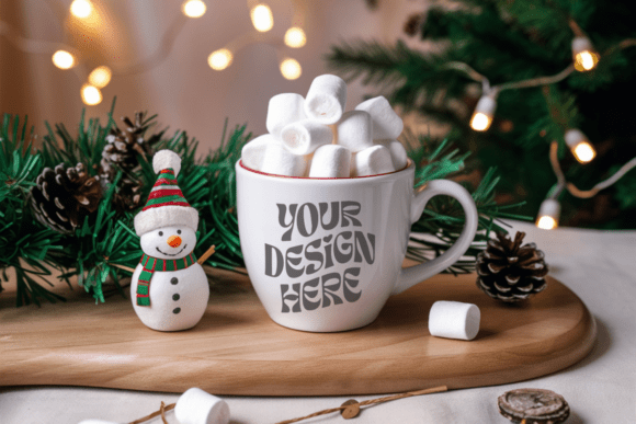 Download Christmas 11oz White Mug Mockup 39 - White mug mockup Collection