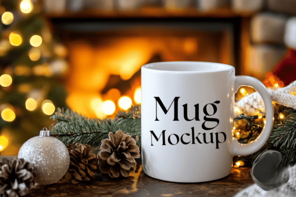 Download Christmas White Mug Mockup - White mug mockup Collection